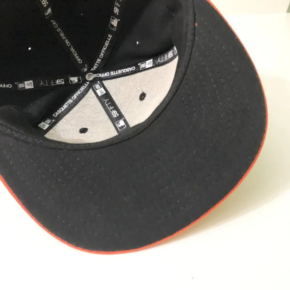 Baltimore Orioles New Era MLB On  Field Cap Hat Size 7 1/2 - Picture 13 of 14